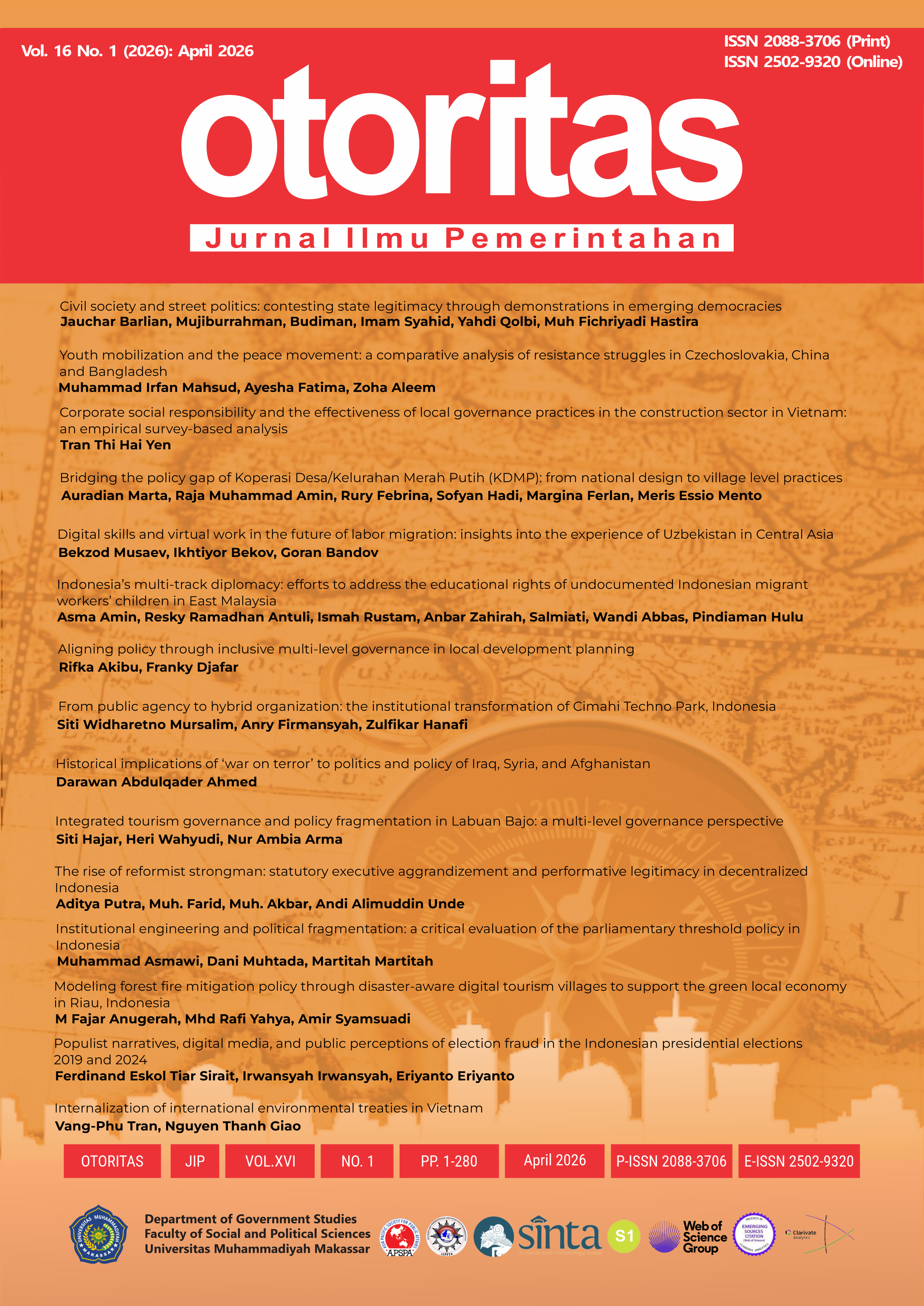 					View Vol. 16 No. 1 (2026): April 2026
				